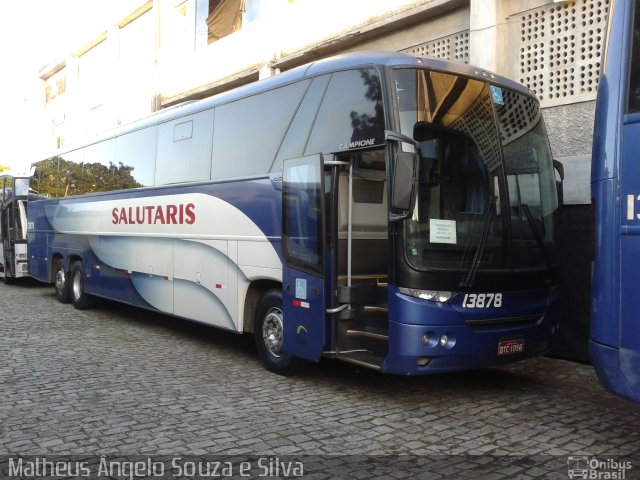 Viação Salutaris e Turismo 13878 na cidade de Valença, Rio de Janeiro, Brasil, por Matheus Ângelo Souza e Silva. ID da foto: 2480589.