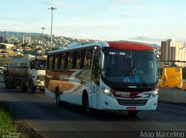 Viação Serro 28913 na cidade de Belo Horizonte, Minas Gerais, Brasil, por Adão Raimundo Marcelino. ID da foto: 2480605.