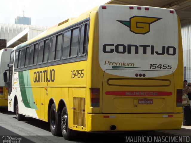 Empresa Gontijo de Transportes 15455 na cidade de Belo Horizonte, Minas Gerais, Brasil, por Maurício Nascimento. Número da foto: #2479350.