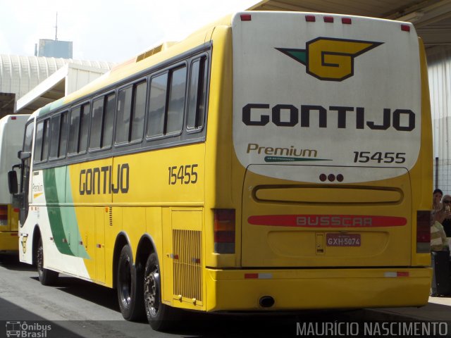 Empresa Gontijo de Transportes 15455 na cidade de Belo Horizonte, Minas Gerais, Brasil, por Maurício Nascimento. ID da foto: 2479350.