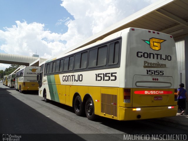 Empresa Gontijo de Transportes 15155 na cidade de Belo Horizonte, Minas Gerais, Brasil, por Maurício Nascimento. Número da foto: #2479345.
