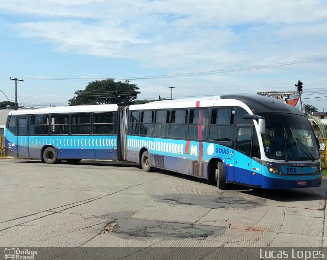 Metrobus 1056 na cidade de Goiânia, Goiás, Brasil, por Lucas Gabriel Resende Lopes. ID da foto: 2480744.