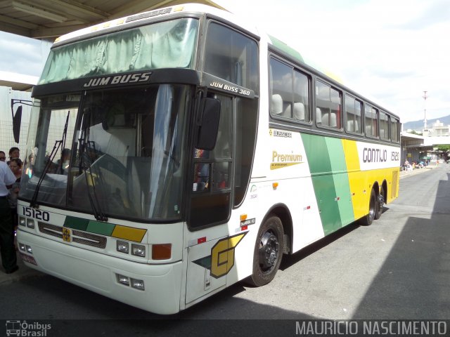 Empresa Gontijo de Transportes 15120 na cidade de Belo Horizonte, Minas Gerais, Brasil, por Maurício Nascimento. Número da foto: #2479355.