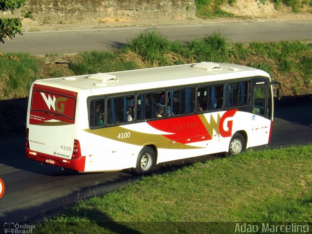 WG Turismo 4100 na cidade de Belo Horizonte, Minas Gerais, Brasil, por Adão Raimundo Marcelino. Número da foto: #2480596.