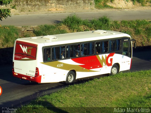 WG Turismo 4100 na cidade de Belo Horizonte, Minas Gerais, Brasil, por Adão Raimundo Marcelino. ID da foto: 2480596.