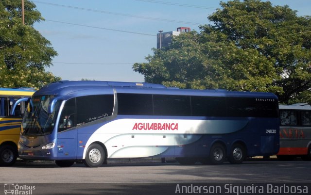 Viação Águia Branca 24830 na cidade de Vitória, Espírito Santo, Brasil, por Anderson Siqueira Barbosa. Número da foto: #2480136.