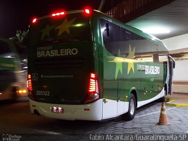 Expresso Brasileiro 205122 na cidade de Guaratinguetá, São Paulo, Brasil, por Fabio Alcantara. ID da foto: 2479644.