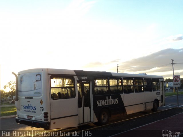 Stadtbus 79 na cidade de Santa Cruz do Sul, Rio Grande do Sul, Brasil, por Rui Hirsch. ID da foto: 2481389.