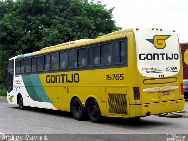 Empresa Gontijo de Transportes 15765 na cidade de Coronel Fabriciano, Minas Gerais, Brasil, por Andrey Gustavo. Número da foto: #2481884.