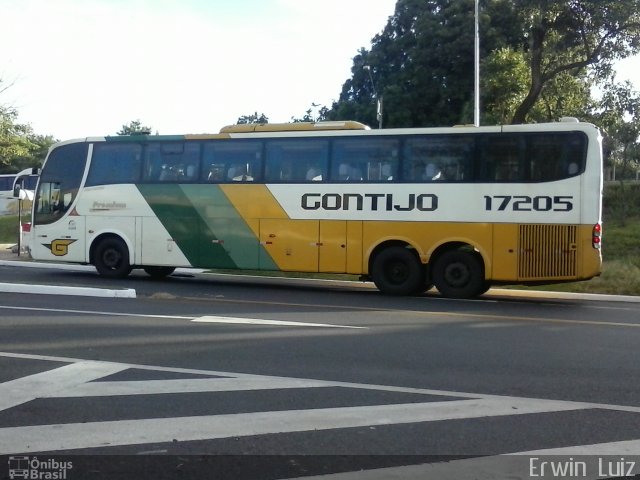 Empresa Gontijo de Transportes 17205 na cidade de Ribeirão Preto, São Paulo, Brasil, por Erwin  Luiz. Número da foto: #2481327.