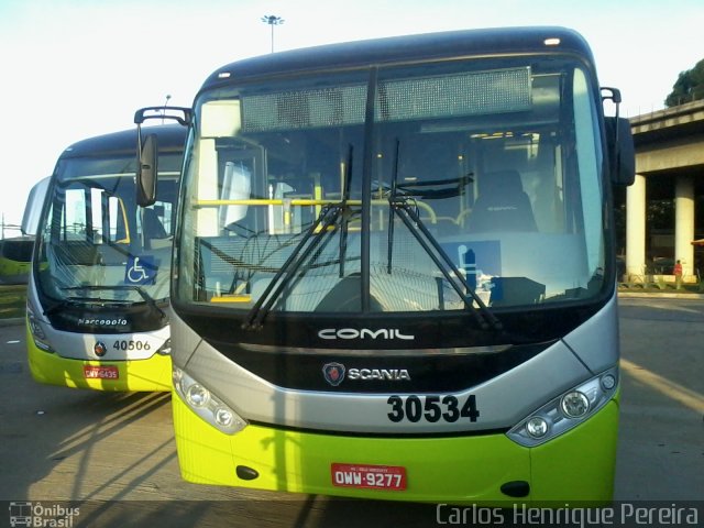 Bettania Ônibus 30534 na cidade de Belo Horizonte, Minas Gerais, Brasil, por Carlos Henrique Pereira. Número da foto: #2481471.