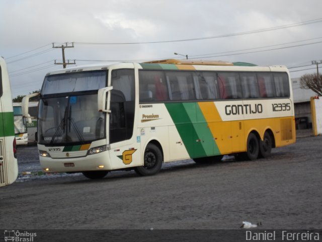 Empresa Gontijo de Transportes 12335 na cidade de Feira de Santana, Bahia, Brasil, por Daniel  Ferreira. ID da foto: 2481099.