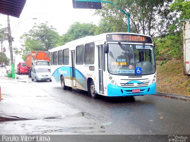 Auto Viação Vera Cruz - Belford Roxo RJ 112.252 na cidade de Rio de Janeiro, Rio de Janeiro, Brasil, por Paulo Vitor Lima. ID da foto: 2481683.