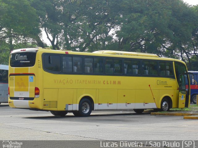 Viação Itapemirim 8517 na cidade de São Paulo, São Paulo, Brasil, por Lucas Oliveira. Número da foto: #2482962.