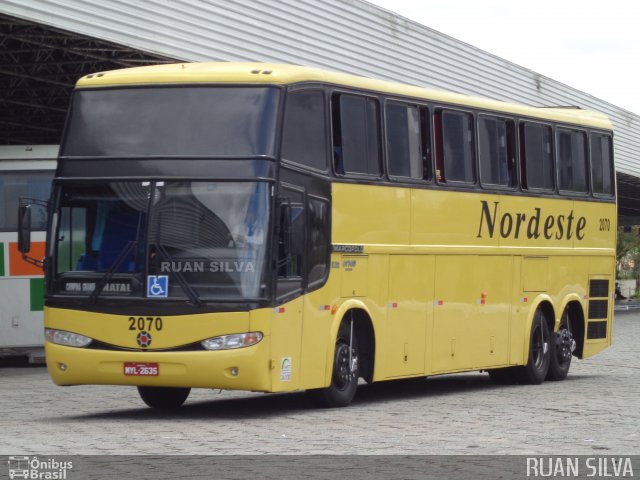 Viação Nordeste 2070 na cidade de Campina Grande, Paraíba, Brasil, por Ruan Silva. Número da foto: #2483437.