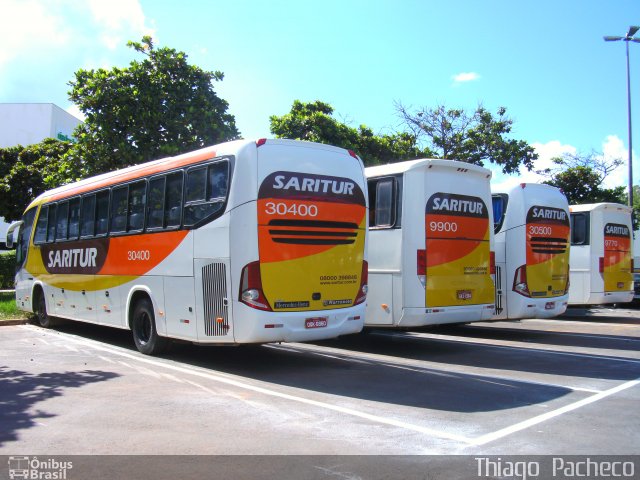 Saritur - Santa Rita Transporte Urbano e Rodoviário 30400 na cidade de Montes Claros, Minas Gerais, Brasil, por Thiago  Pacheco. ID da foto: 2483336.