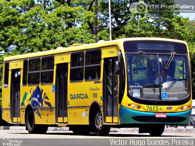 Viação Garcia 7615 na cidade de Maringá, Paraná, Brasil, por Victor Hugo Guedes Pereira. ID da foto: 2484272.