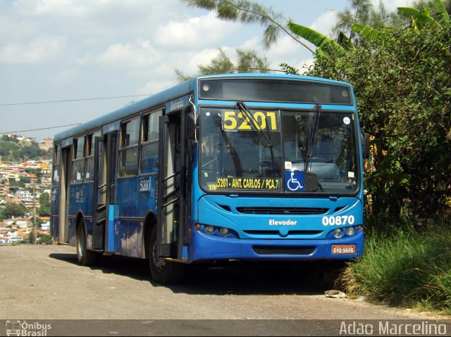 Auto Omnibus Nova Suissa 00870 na cidade de Belo Horizonte, Minas Gerais, Brasil, por Adão Raimundo Marcelino. ID da foto: 2483773.