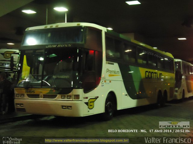 Empresa Gontijo de Transportes 15195 na cidade de Belo Horizonte, Minas Gerais, Brasil, por Valter Francisco. ID da foto: 2484223.