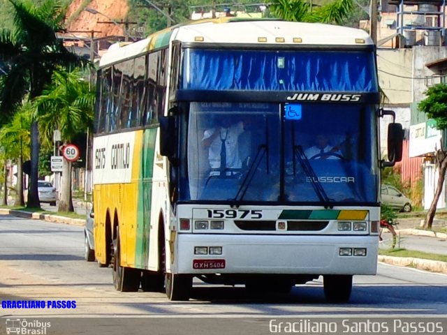 Empresa Gontijo de Transportes 15975 na cidade de Coronel Fabriciano, Minas Gerais, Brasil, por Graciliano Santos Passos. ID da foto: 2485294.