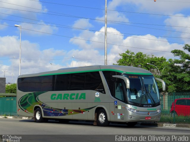 Viação Garcia 7346 na cidade de São Paulo, São Paulo, Brasil, por Fabiano de Oliveira Prado. ID da foto: 2484622.