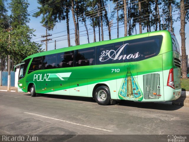 Polaztur Transporte e Turismo 710 na cidade de Sumaré, São Paulo, Brasil, por Ricardo Zuin. Número da foto: #2487792.