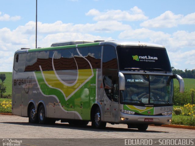 Brasil Sul Linhas Rodoviárias 2375 na cidade de Santa Cruz do Rio Pardo, São Paulo, Brasil, por EDUARDO - SOROCABUS. Número da foto: #2487867.