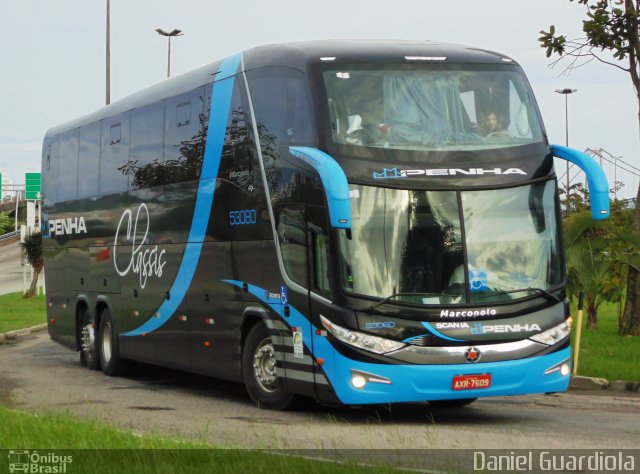 Empresa de Ônibus Nossa Senhora da Penha 53080 na cidade de Florianópolis, Santa Catarina, Brasil, por Daniel Guardiola. Número da foto: #2487603.