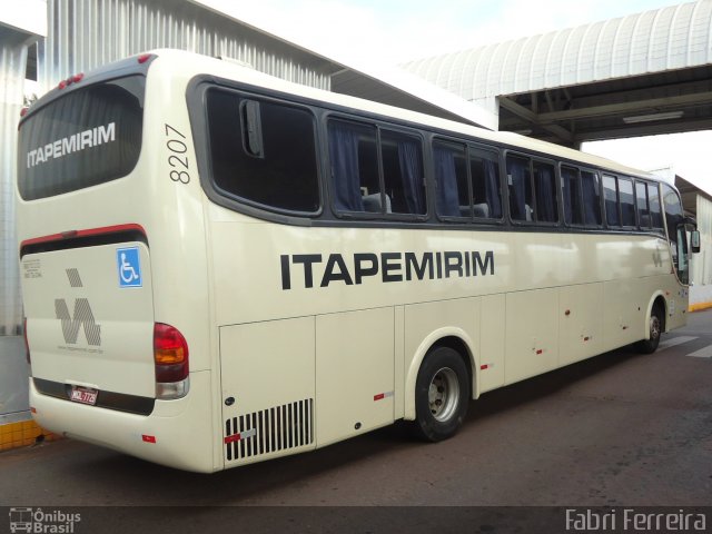 Viação Itapemirim 8207 na cidade de Belo Horizonte, Minas Gerais, Brasil, por Fabri Ferreira. Número da foto: #2487902.