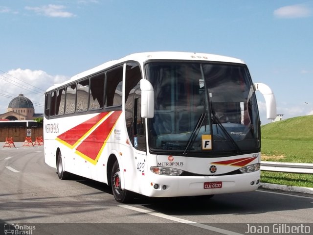 Metropolis Transporte e Turismo 423 na cidade de Aparecida, São Paulo, Brasil, por Joao Gilberto. ID da foto: 2487098.