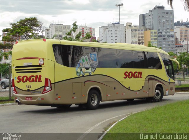 SOGIL - Sociedade de Ônibus Gigante Ltda. 468 na cidade de Florianópolis, Santa Catarina, Brasil, por Daniel Guardiola. Número da foto: #2487650.