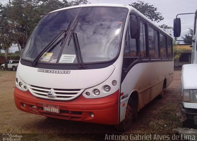 Ônibus Particulares 2550 na cidade de Rio Branco, Acre, Brasil, por Antonio Gabriel Alves de Lima. Número da foto: #2488595.