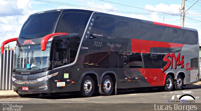 Style Bus 7000 na cidade de Araxá, Minas Gerais, Brasil, por Lucas Borges . ID da foto: 2487910.