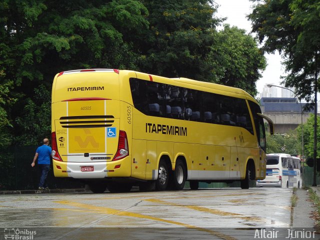 Viação Itapemirim 60505 na cidade de São Paulo, São Paulo, Brasil, por Altair Júnior. Número da foto: #2455505.