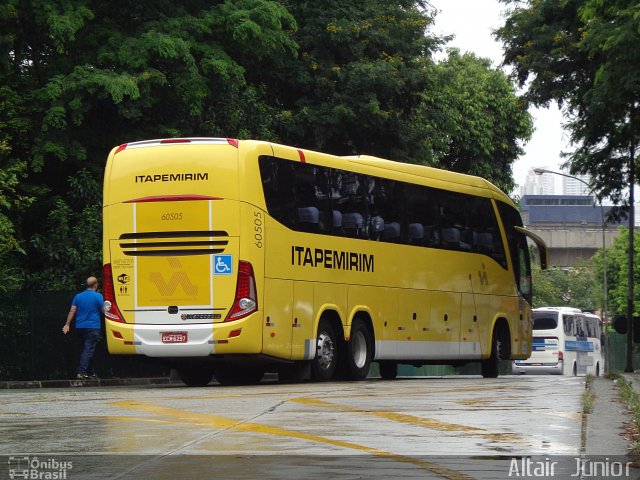 Viação Itapemirim 60505 na cidade de São Paulo, São Paulo, Brasil, por Altair Júnior. ID da foto: 2455505.