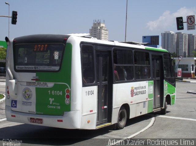 Transcooper > Norte Buss 1 6104 na cidade de São Paulo, São Paulo, Brasil, por Adam Xavier Rodrigues Lima. Número da foto: #2455207.