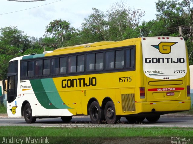 Empresa Gontijo de Transportes 15775 na cidade de Ipatinga, Minas Gerais, Brasil, por Andrey Gustavo. ID da foto: 2455705.