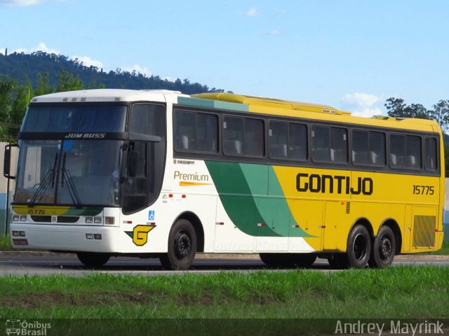 Empresa Gontijo de Transportes 15775 na cidade de Ipatinga, Minas Gerais, Brasil, por Andrey Gustavo. ID da foto: 2455704.