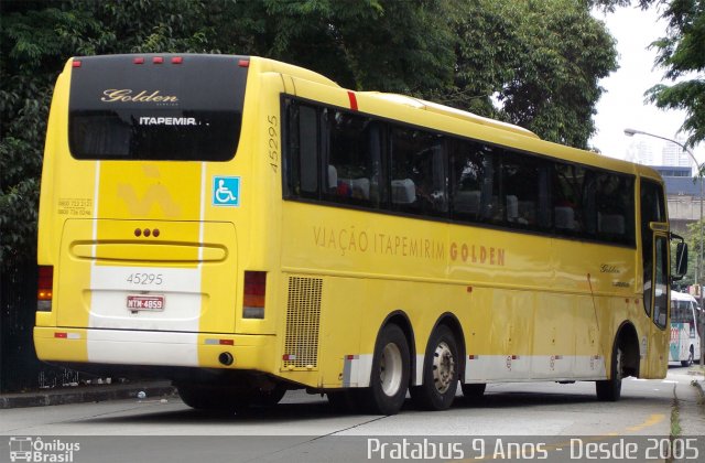 Viação Itapemirim 45295 na cidade de São Paulo, São Paulo, Brasil, por Cristiano Soares da Silva. ID da foto: 2455524.