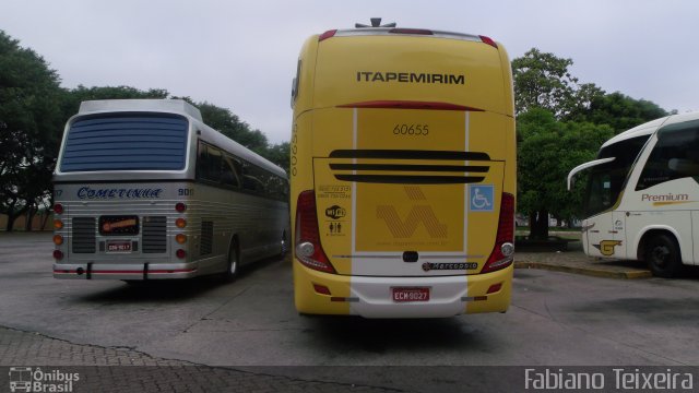 Viação Itapemirim 60655 na cidade de São Paulo, São Paulo, Brasil, por Fabiano Teixeira. Número da foto: #2455328.