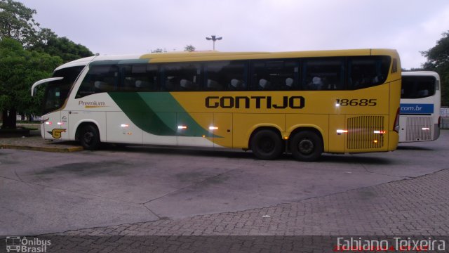 Empresa Gontijo de Transportes 18685 na cidade de São Paulo, São Paulo, Brasil, por Fabiano Teixeira. Número da foto: #2455329.