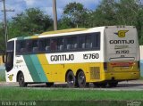 Empresa Gontijo de Transportes 15760 na cidade de Ipatinga, Minas Gerais, Brasil, por Andrey Gustavo. Número da foto: #2455721.