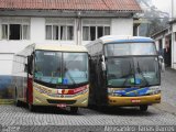 Transportes Única Petrópolis RJ 163.003 na cidade de Rio de Janeiro, Rio de Janeiro, Brasil, por Alexsandro  Farias Barros. Número da foto: #:id.