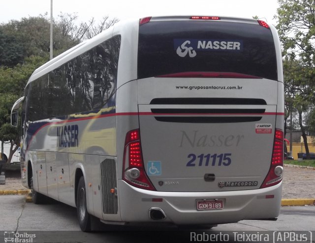 Viação Nasser 211115 na cidade de São Paulo, São Paulo, Brasil, por Roberto Teixeira. Número da foto: #2490143.