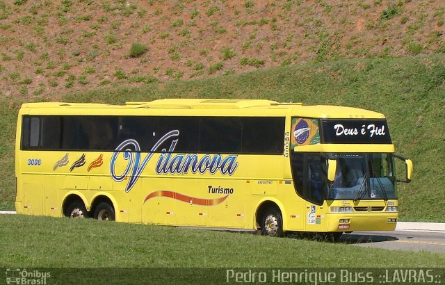 Vilanova Turismo 3006 na cidade de Aparecida, São Paulo, Brasil, por Pedro Henrique Gumercindo da Silva. Número da foto: #2489945.