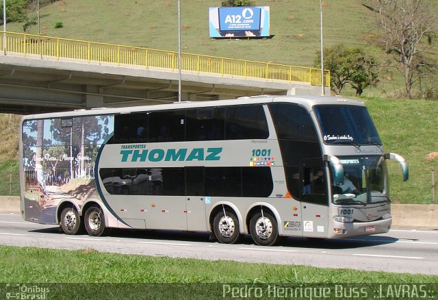 Transportes Thomaz 1001 na cidade de Aparecida, São Paulo, Brasil, por Pedro Henrique Gumercindo da Silva. Número da foto: #2489943.