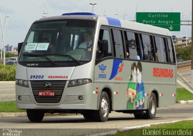 Reunidas Transportes Coletivos 29202 na cidade de Florianópolis, Santa Catarina, Brasil, por Daniel Guardiola. Número da foto: #2489852.