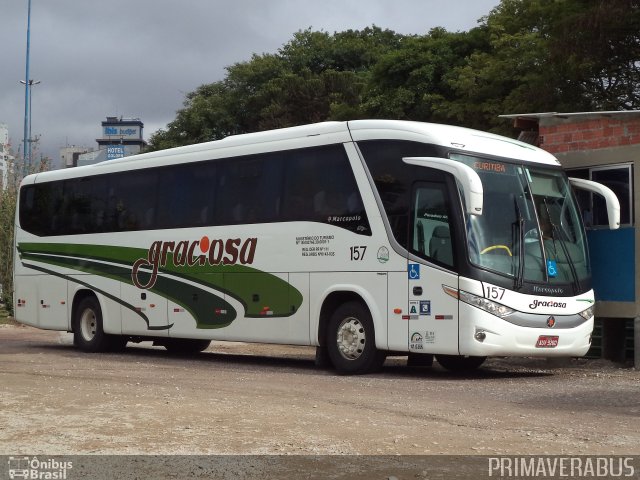 Viação Graciosa 157 na cidade de Curitiba, Paraná, Brasil, por Alexandre Rodrigo. Número da foto: #2490411.
