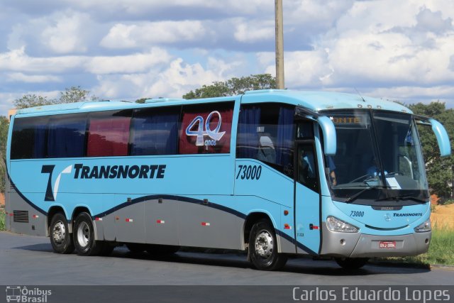 Transnorte - Transporte e Turismo Norte de Minas 73000 na cidade de Montes Claros, Minas Gerais, Brasil, por Carlos Eduardo Lopes. Número da foto: #2489634.