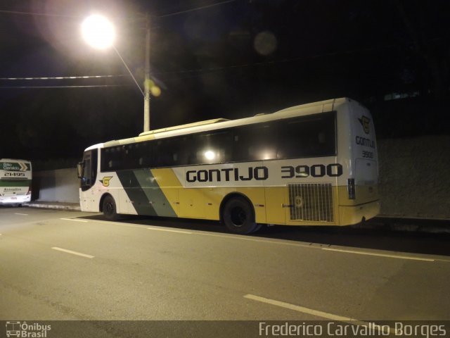 Empresa Gontijo de Transportes 3900 na cidade de Belo Horizonte, Minas Gerais, Brasil, por Frederico Carvalho Borges. ID da foto: 2489761.